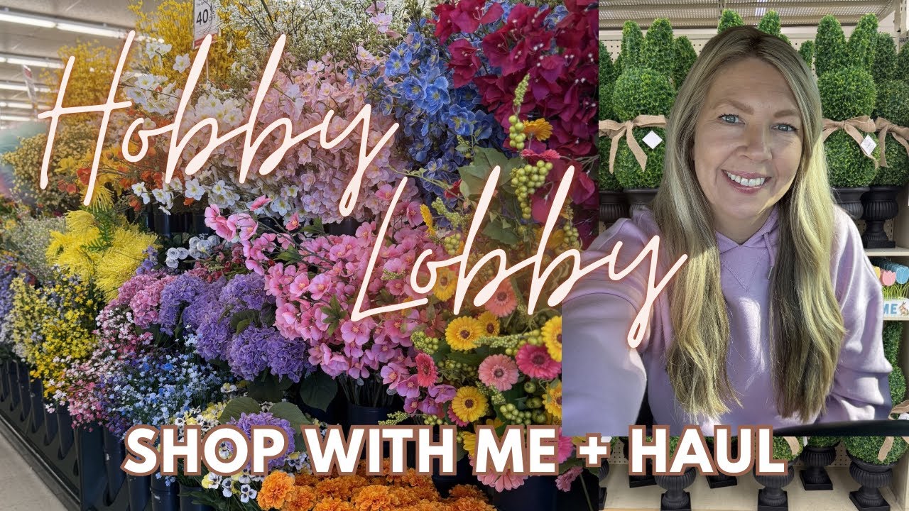 *НОВИНКА* 2026: ПОКУПКИ В HOBBY LOBBY ВМЕСТЕ СО МНОЙ | Пасхальный декор + весенние находки для по...