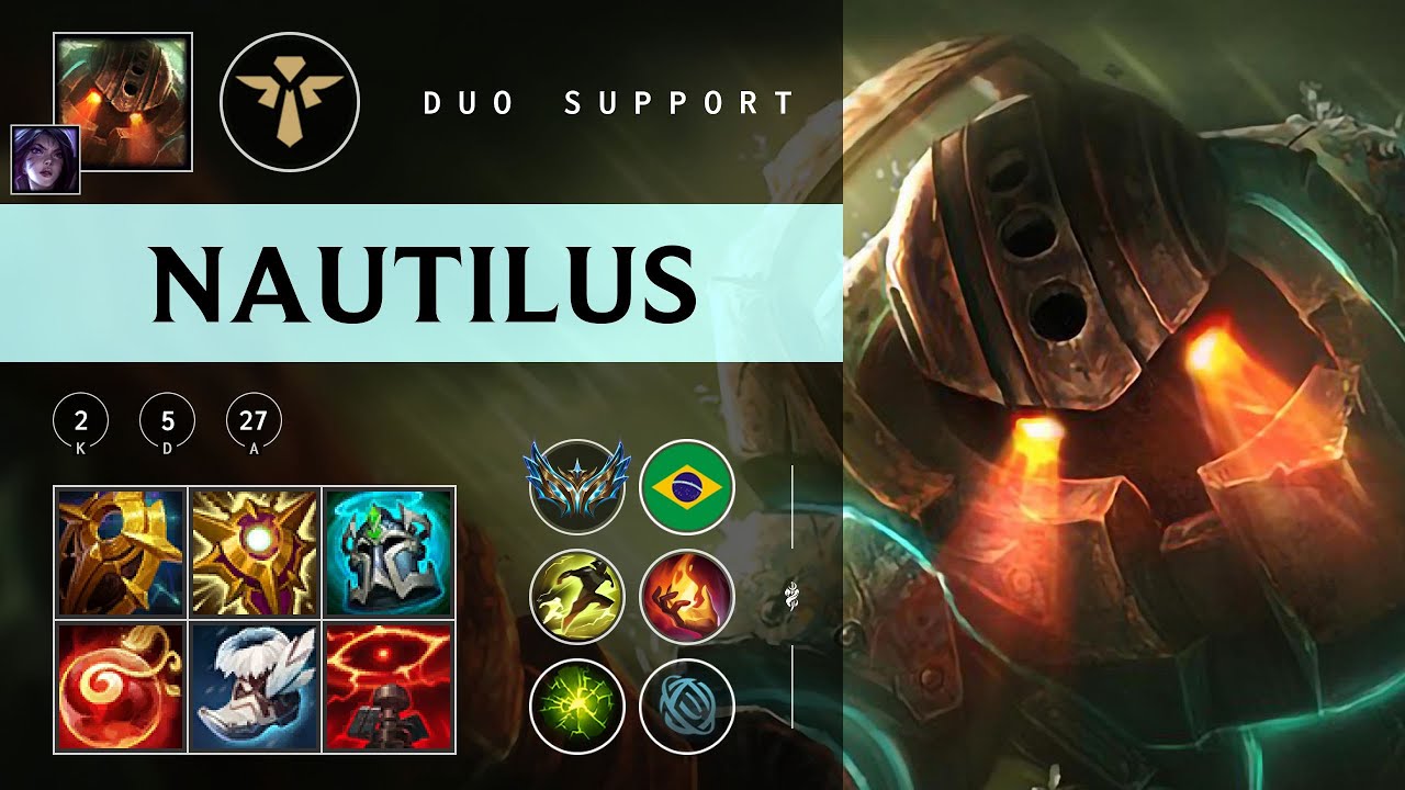 Nautilus Support vs Soraka - BR Challenger Patch 25.24