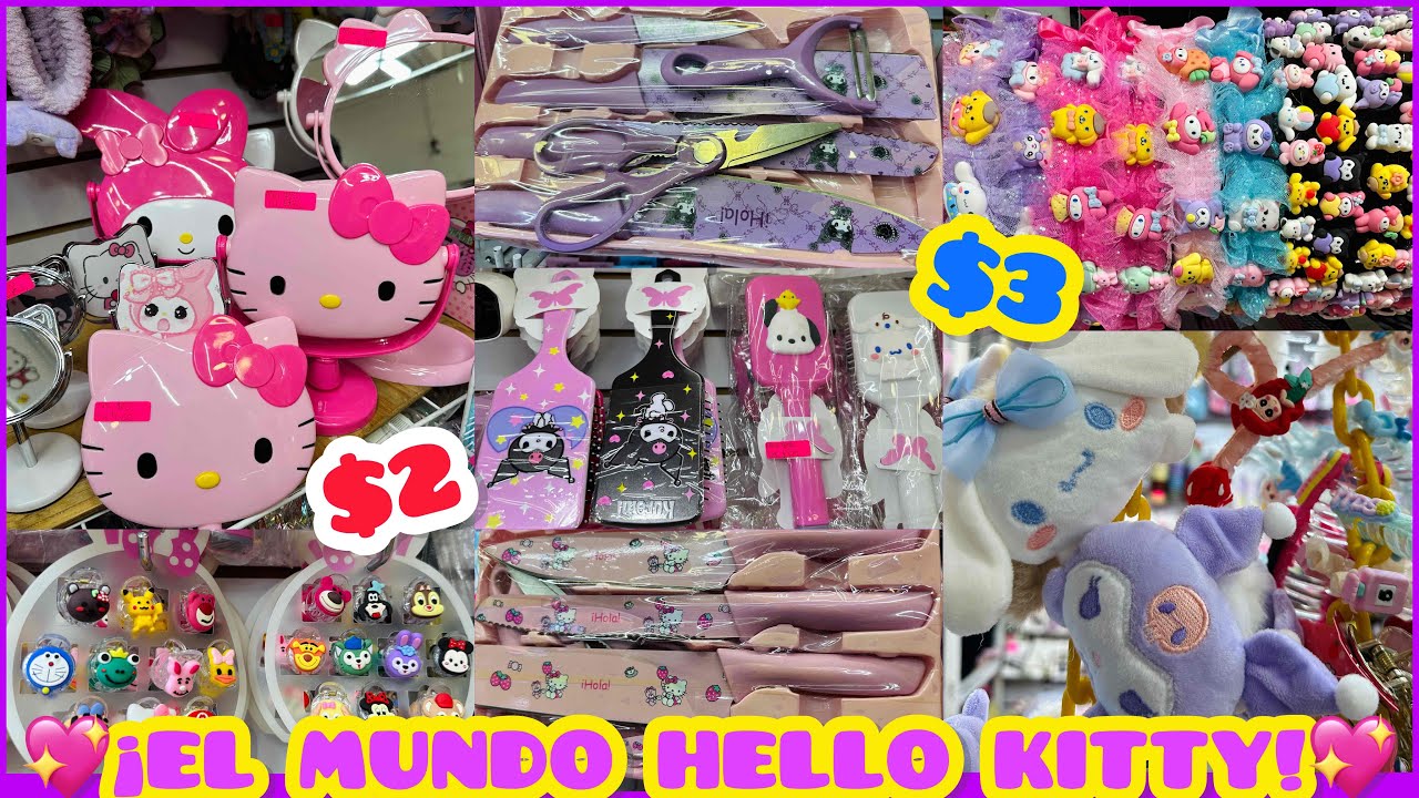 💖 Tienda HELLO KITTY y KAWAII ¡BARATÍSIMO!🤑 / INICIA TU NEGOCIO / “ATANDO ESTILO” / CENTRO CDMX