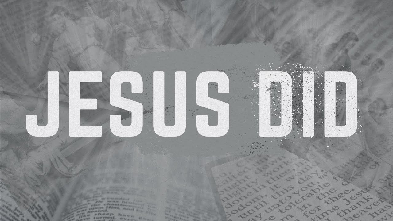 Velocity Online // Jesus Did // Week 2