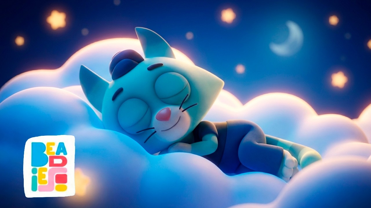 LIVE NOW 🌙 Moonlight Bedtime with Beadies | Baby Lullabies for Deep Sleep