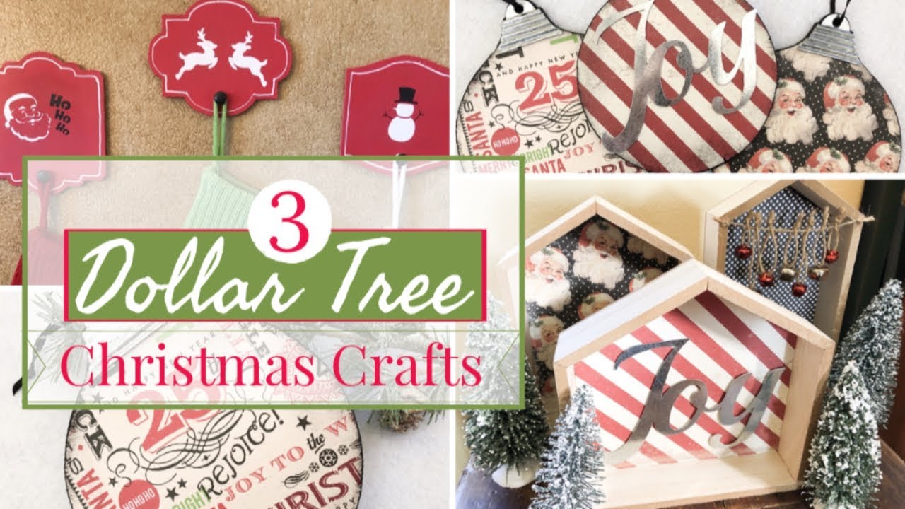 3 EASY DOLLAR TREE CHRISTMAS DIY | DOLLAR TREE CHRISTMAS 2019