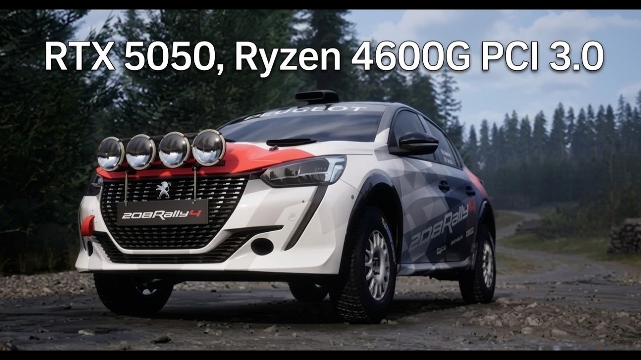 RTX 5050 - Ryzen 5 4600G - Asseto Corsa Rally
