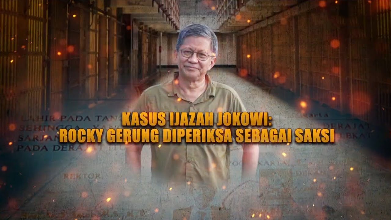 Kasus Ijazah Jokowi: Rocky Gerung Diperiksa Sebagai Saksi | AKIP tvOne
