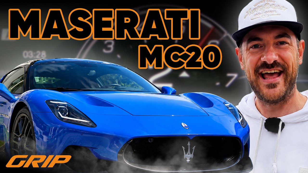 630 PS V6-BiTurbo: Maserati MC20 mit 325 km/h Top Speed 😎 | GRIP #588