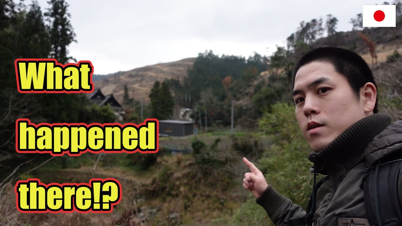 Very dangerous village in the Japanese mountains(Izuriha, Takatsuki-Osaka,Japan) Japan trip高槻 出灰 大阪府