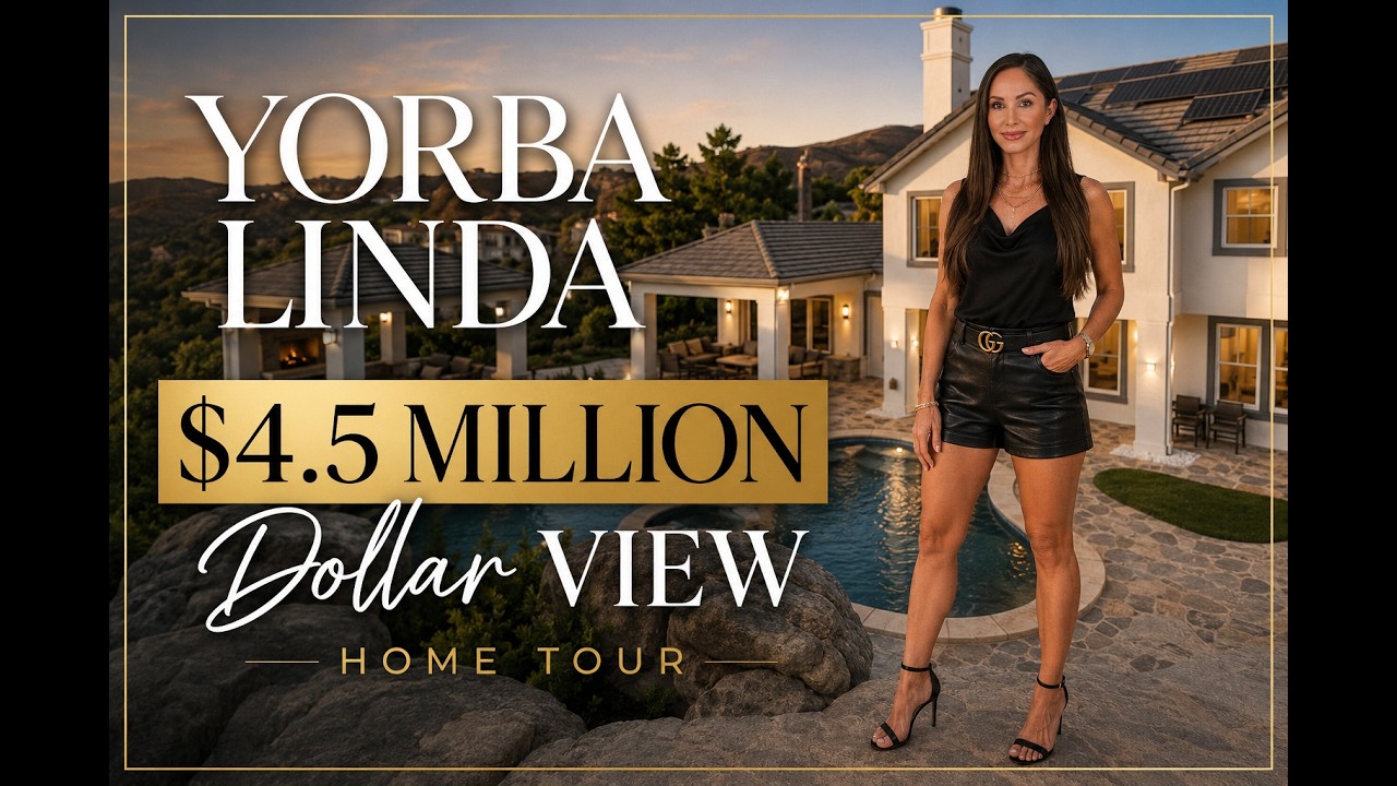 $4.5M Yorba Linda Luxury Home Tour | What This Kind of Money Gets You in Orange County
