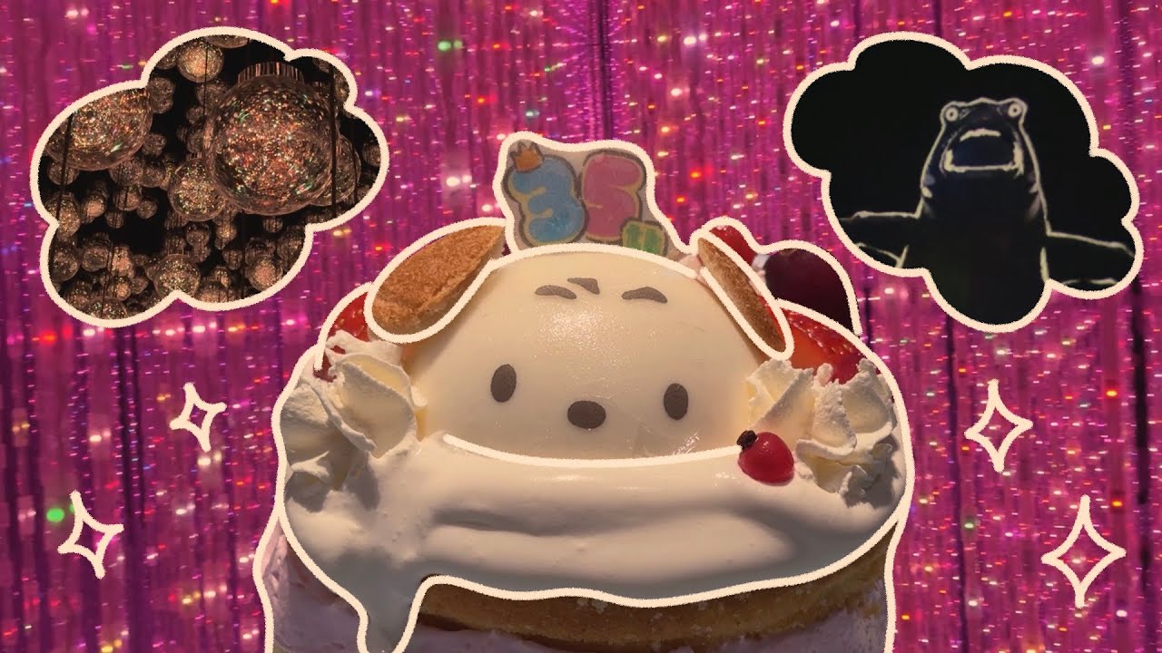 newly opened teamlab borderless & pop-up pochacco cafe ♡ japan vlog 2024 ♡