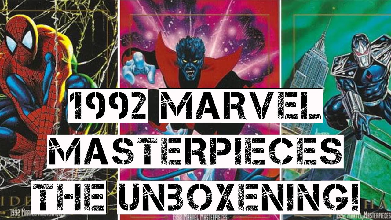 Skybox's Marvel Masterpiece 1992: The Unboxening! - Whiskey and Waffles