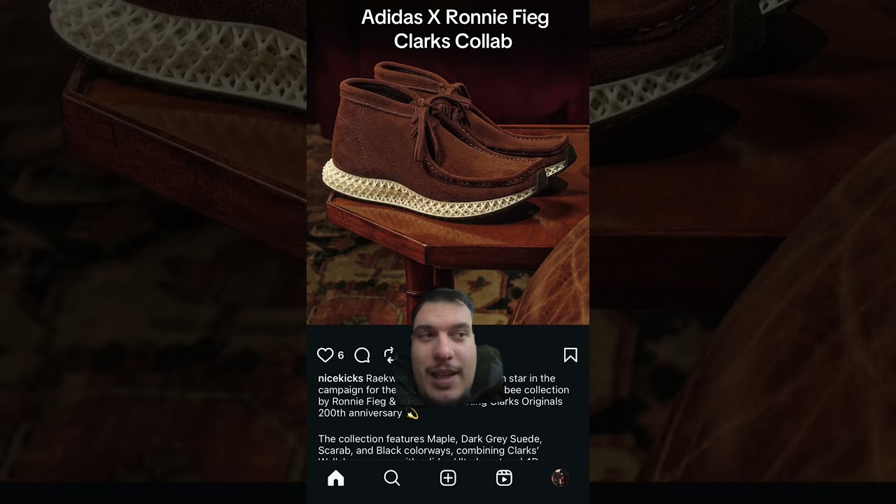 Adidas X Ronnie Fieg Clarks Collab  #adidas #ronniefieg #foryou