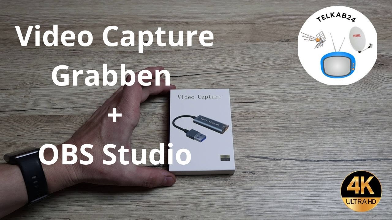 Przechwytywanie Obrazu z Video Capture GRABBER + OBS Tutorial - Zostań Youtuberem