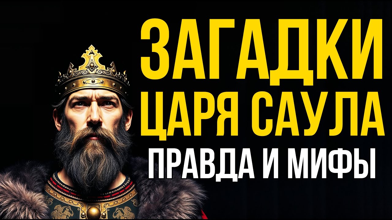 Загадка царя Саула: первый еврейский царь и его падение #саул #израиль #царь