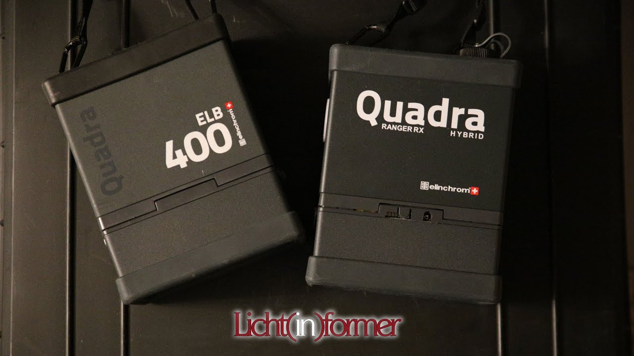 Elinchrom Quadra vs. Elinchrom ELB400 (inkl. Überraschung!)