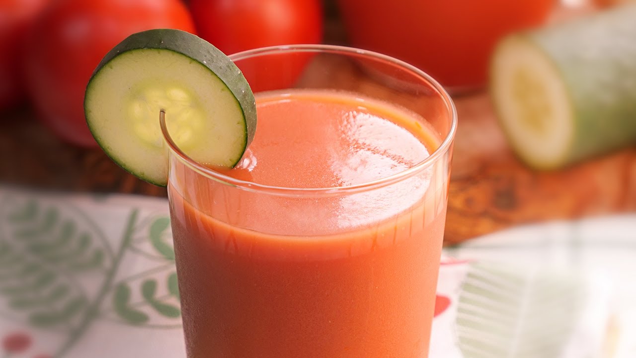Gazpacho Andaluz muy Fácil, Rápido y Delicioso 😋💕
