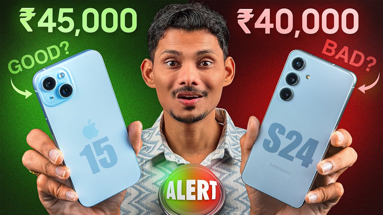 Samsung S24 (Snapdragon) vs iPhone 15 - Big Confusion Cleared!