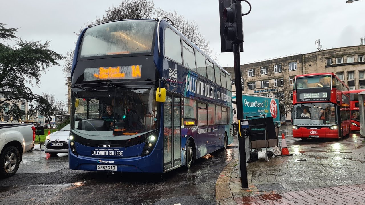 Buses in Exeter, Plymouth, Sherford, Ivybridge, Totnes & Budleigh Salterton (18/12/2025)