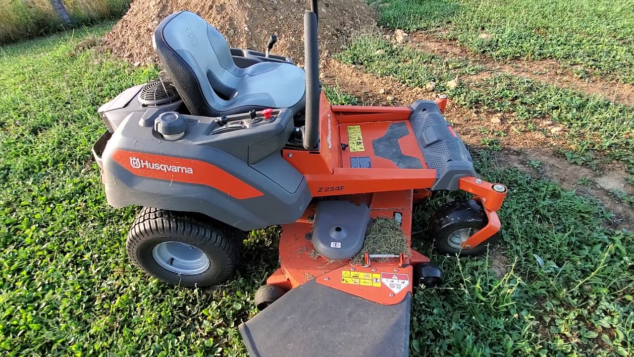 Husqvarna z254f review #2 @100hours