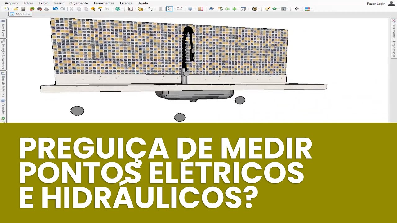 Preguiça de medir pontos elétricos e hidráulicos? Depois de hoje, nunca mais