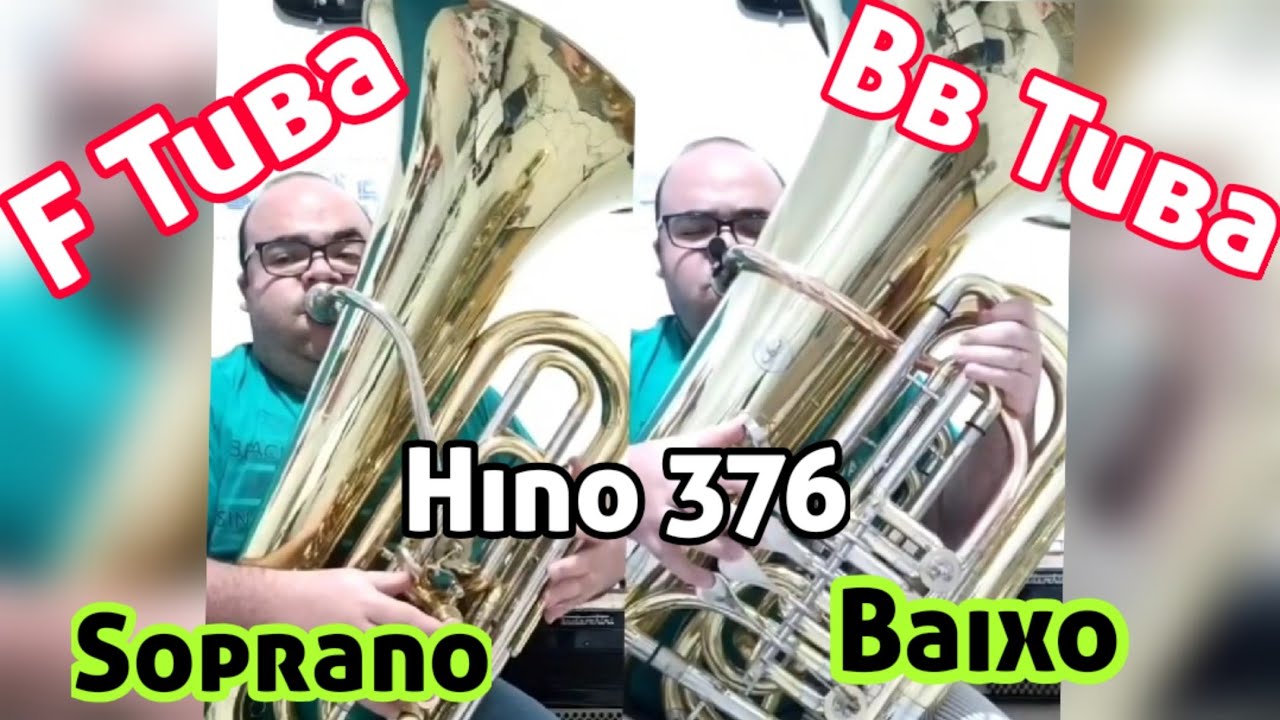 Hino 376 - Senhor preciso mais... (Tuba em Fa - TUF1)