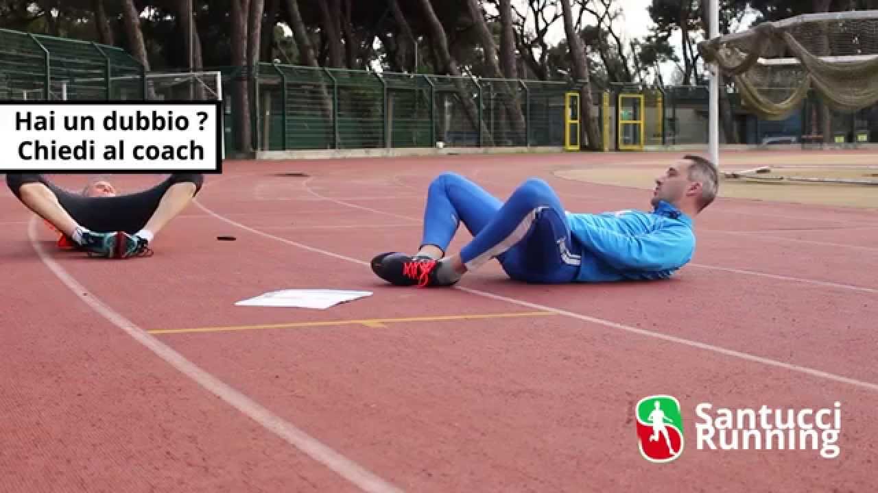 Sessione di Stretching guidata da Massimo Santucci