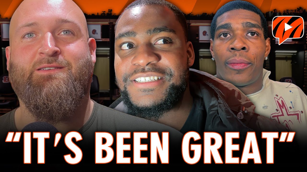 Bengals Free Agents on Desire to Stay in Cincinnati | Dalton Risner, Joseph Ossai, Cam Taylor-Britt