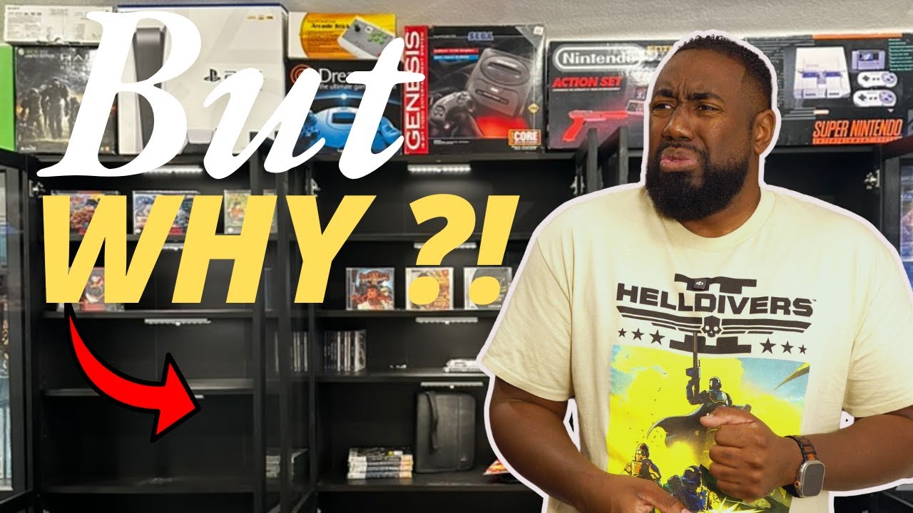I Sold 70% My Video Game Collection for 1 Game!
