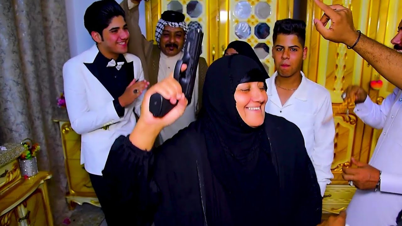 يستاهلون جعب ام العريس لعبت جوله الفنان علي الحمراني حفل زفاف جاسب الجعباوي تصوير سجودي الربيعي