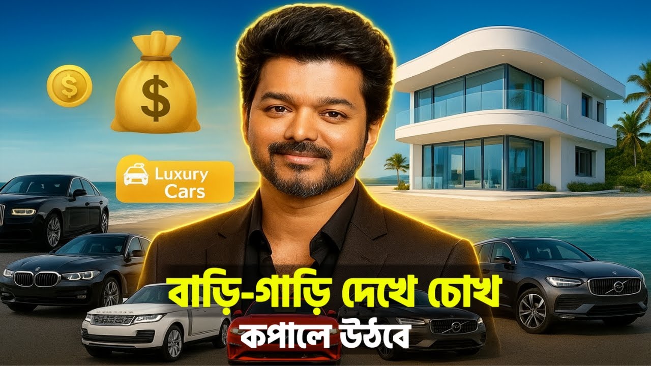 থালাপতি বিজয়ের ৮০ কোটি টাকার বাড়ি, গাড়ি ও রাজকীয় জীবন!