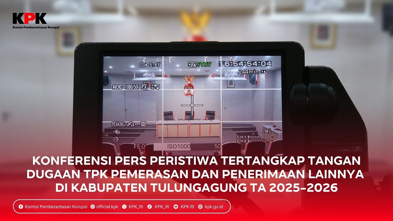 Пресс-конференция по инциденту с задержанием с поличным по подозрению в коррупции в округе Тулунг...