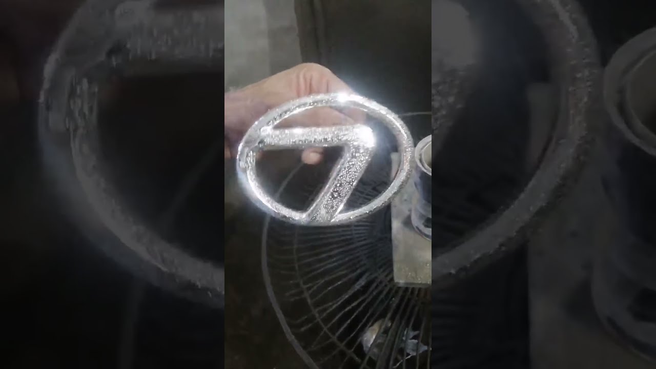 Logo repair Hydrochrome Spraychrome technology SilverChrome GoldenChrome