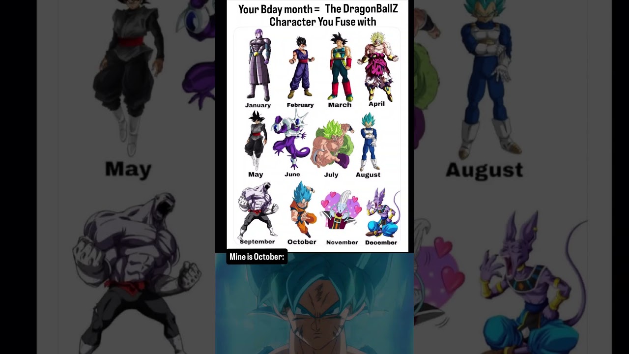 Who&rsquo;s Your Dragon Ball Z Fusion? 😎 #shorts #memes
