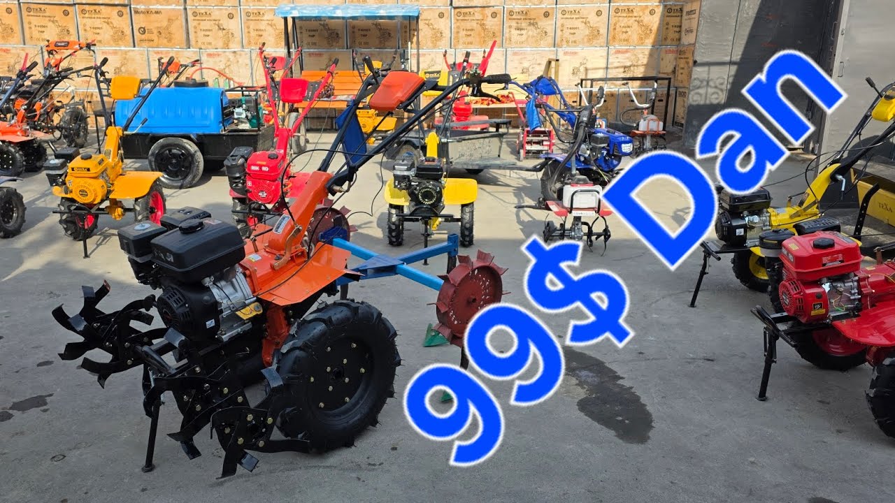 99 $ DAN BU NMASI ENDI.MINI TRAKTOR NARXLARI.YER XAYDAYDGAN NARXLARI.