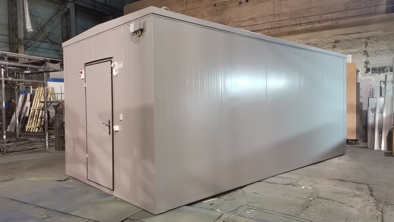 Контейнер из сэндвич панелей / промышленный блок модуль / здание из сэндвича