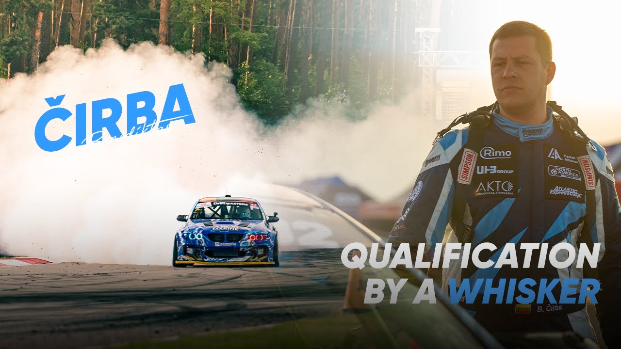 It's Riga baby | Passed qualification by a whisker | Drift Masters | Round 5 | Benediktas Čirba
