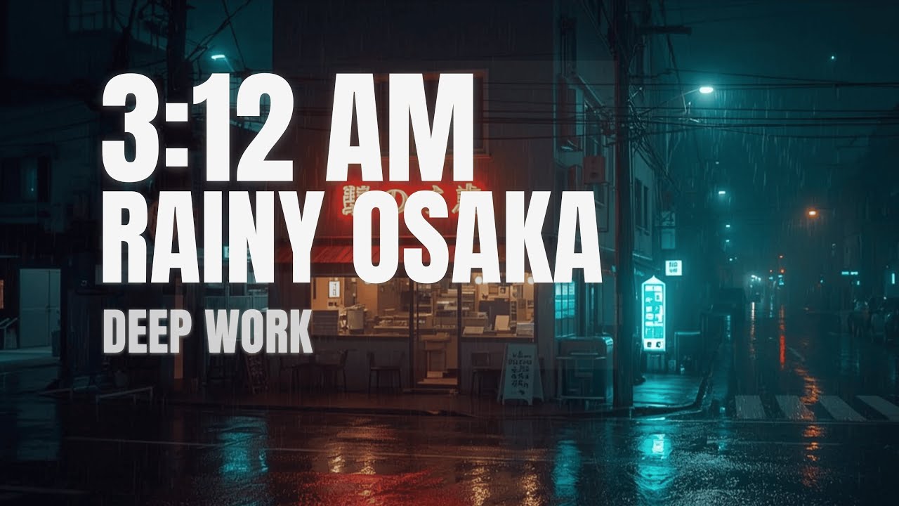LoFi Japan Study Session Rain