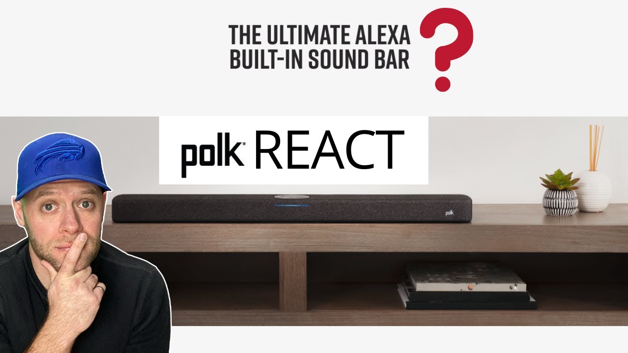 Polk React Soundbar - The BEST Soundbar with Alexa built in!