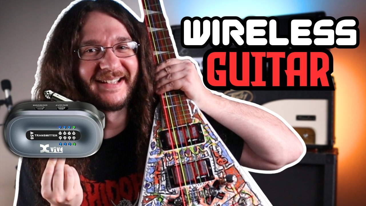 EASIEST Wireless Guitar System?? (Xvive A58 Guitar Wireless System)