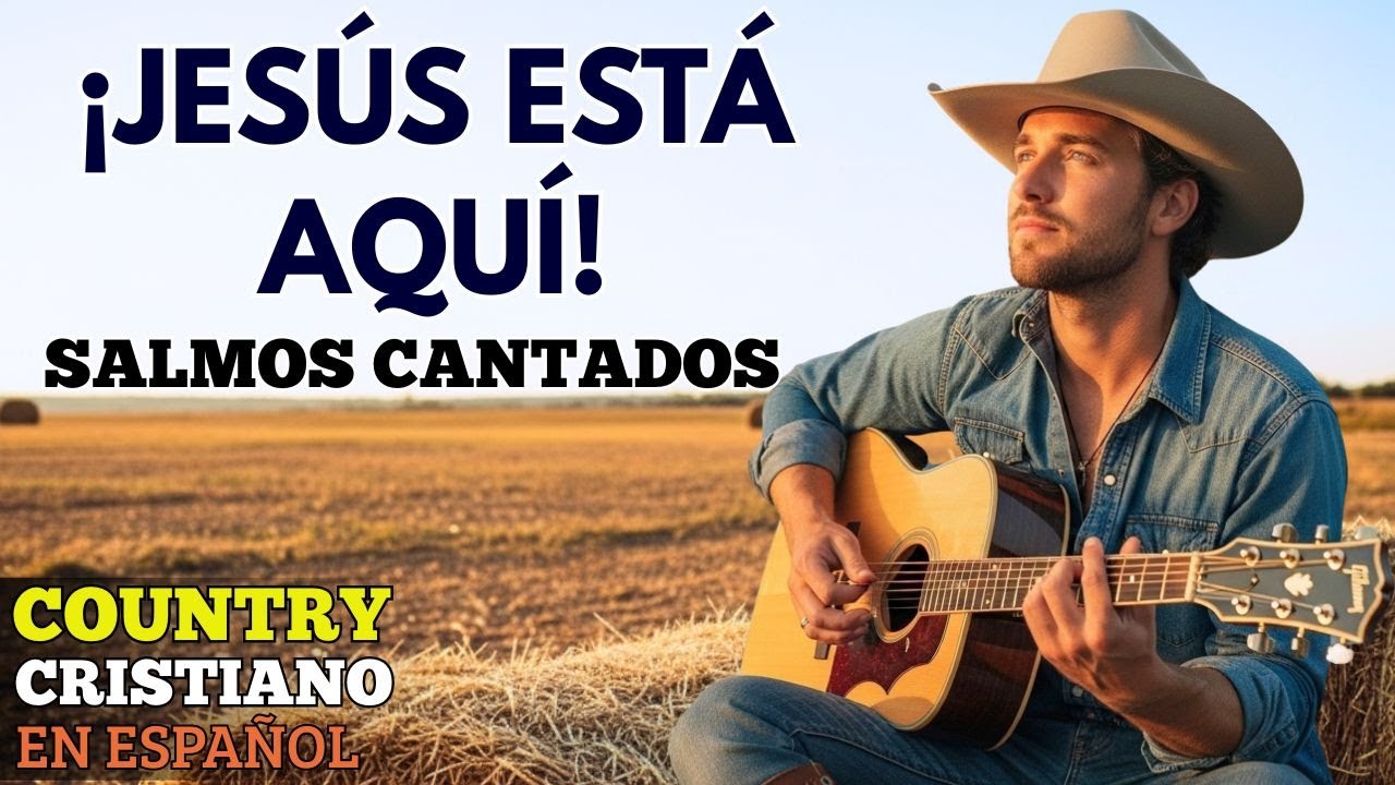 ¡JESÚS ESTÁ AQUÍ! - MUSICA COUNTRY CRISTIANA EM ESPANHOL I Salmos cantados de sanación y salvación 💛