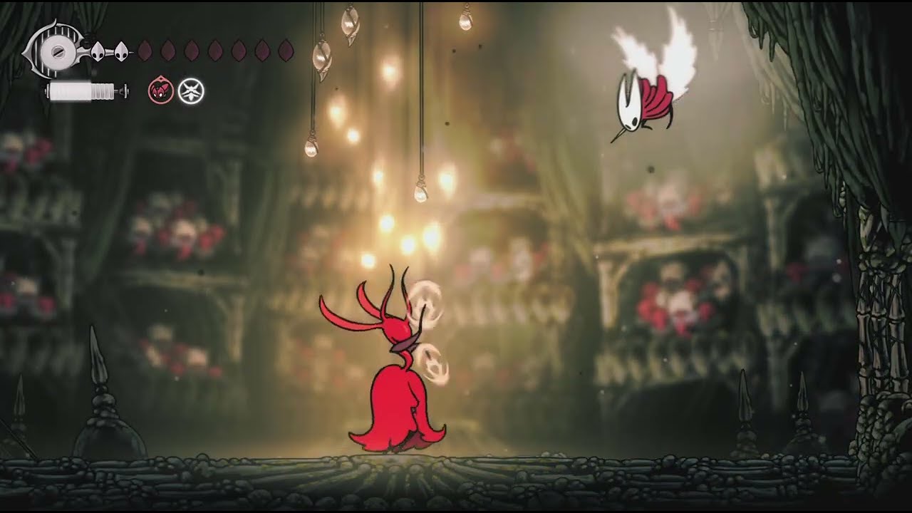Hollow Knight: Silksong - Skarrsinger Karmelita Boss Fight - PS5