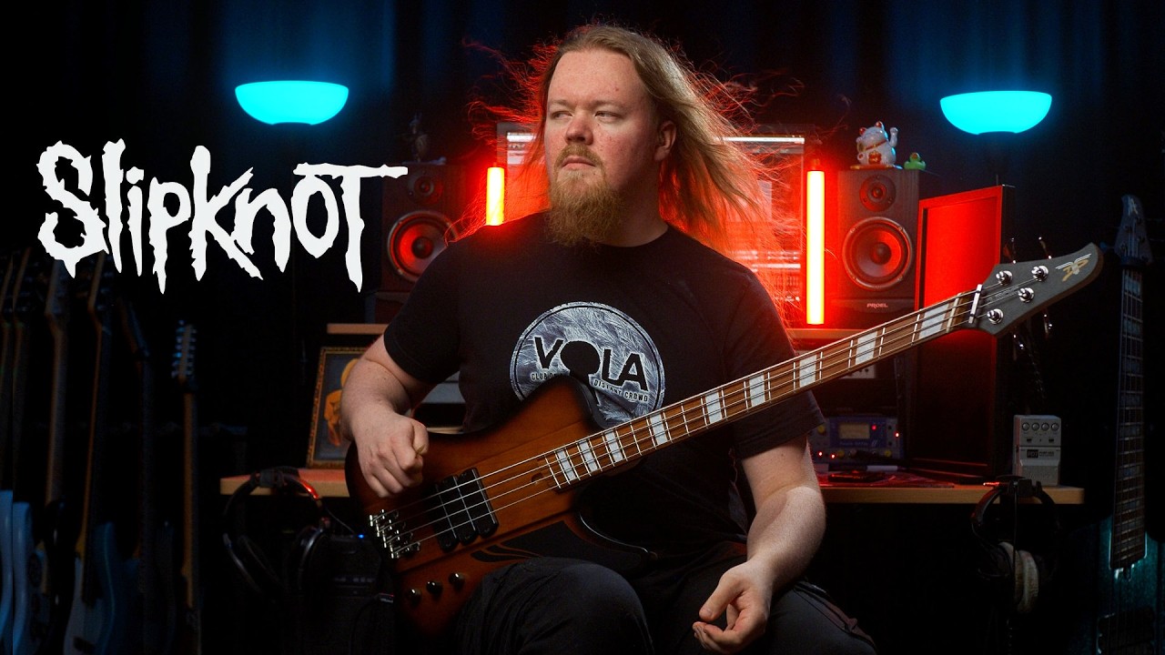 Slipknot – Heretic Anthem | Full Bass Cover with Tabs