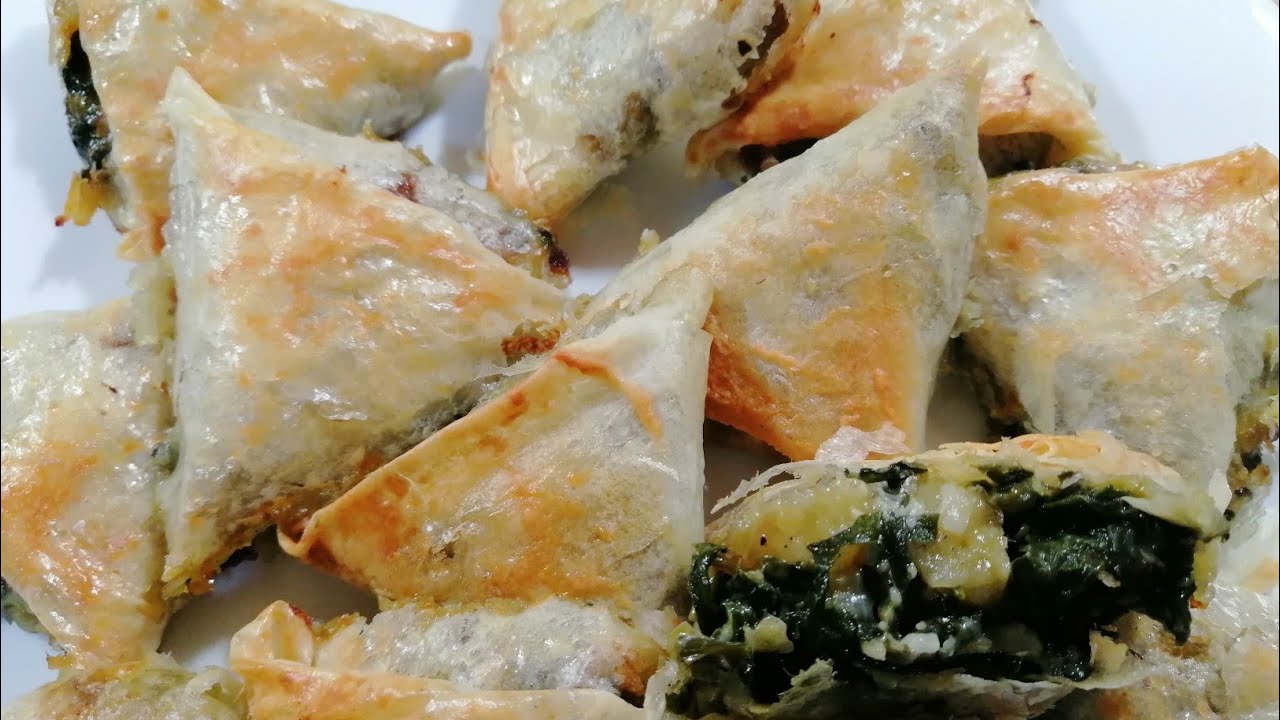 وصفة البريوات بالسبانخ والفروماج اللذة والمذاق😋