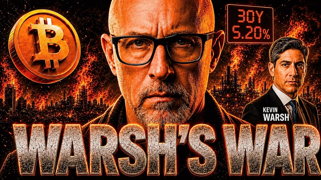🚨 URGENT Bitcoin vs the Oil Shock: Warsh, Rates & the $58K Line