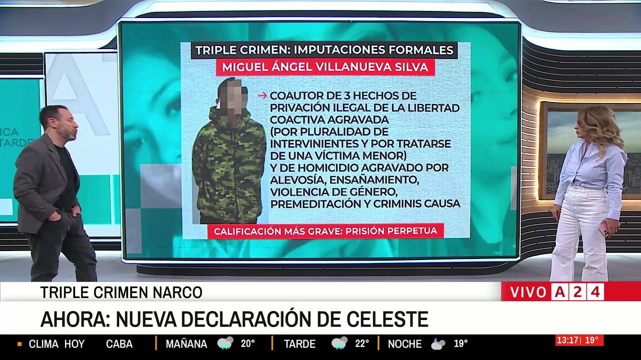 📢 TRIPLE CRIMEN NARCO: LA DECLARACIÓN DE CELESTE, CLAVE EN LA INVESTIGACIÓN