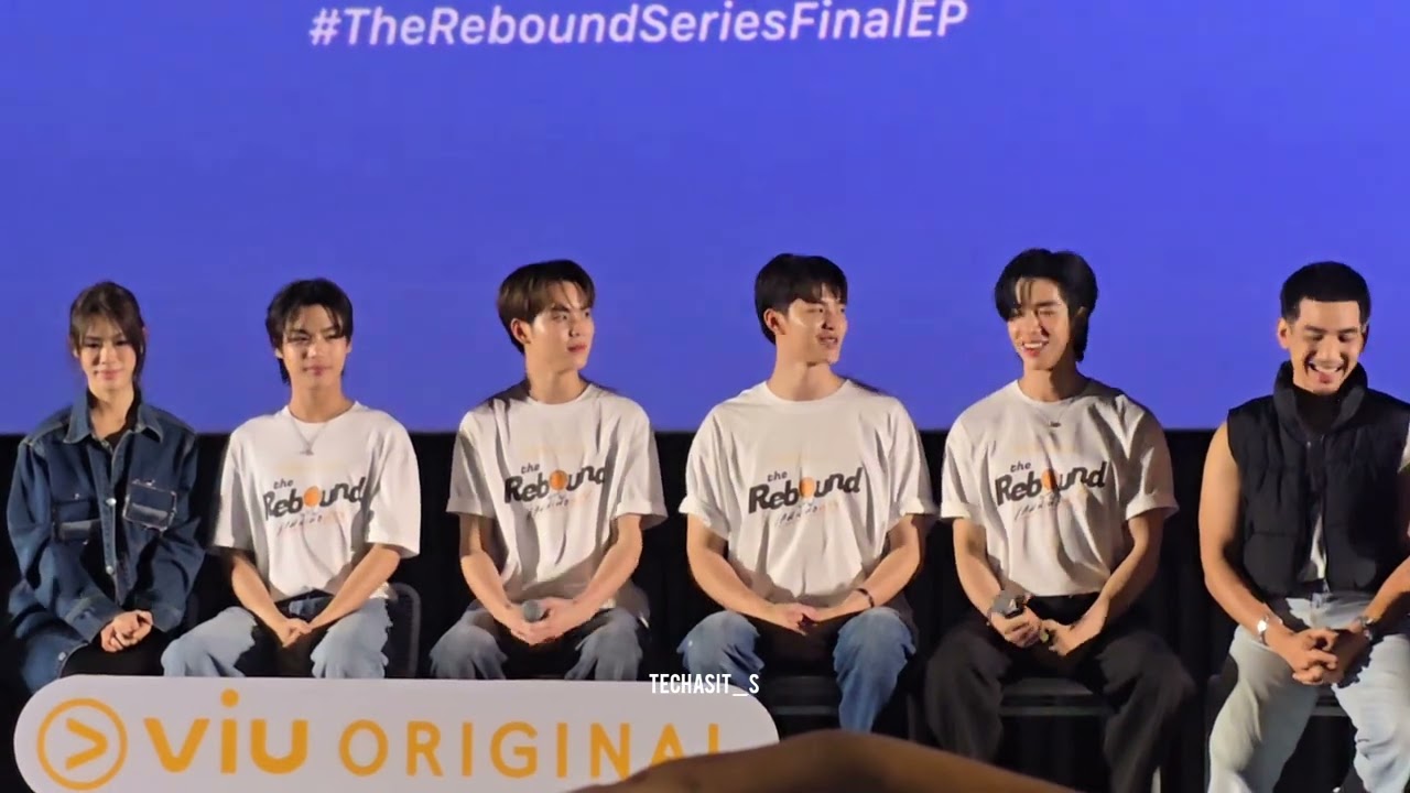 MeenPing มีนปิง พูดคุยงาน #TheReboundSeriesFinalEP #เกมนี้เพื่อนาย with Frank, Nammon, Earth, Emi