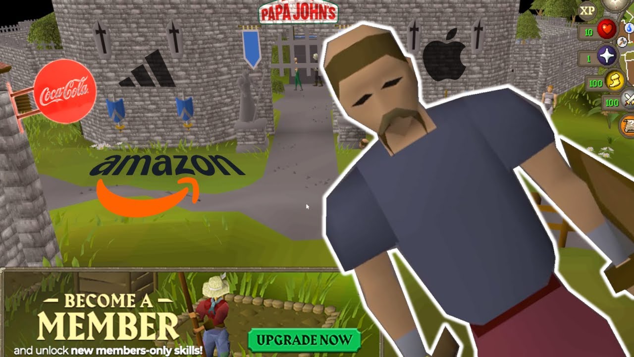 My New Runescape Account Can Only See Ads