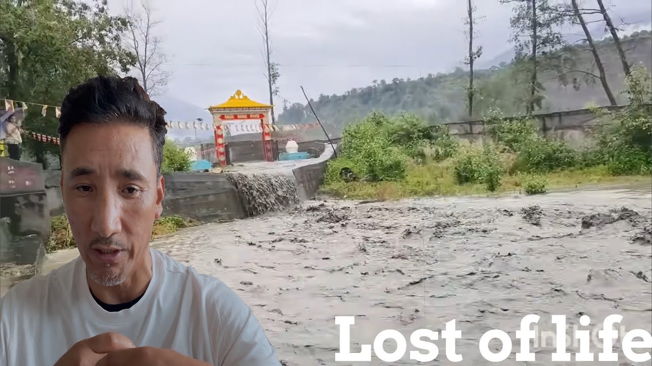 It’s hard to believe! // Before and after Flood hit Tibetan settlement 