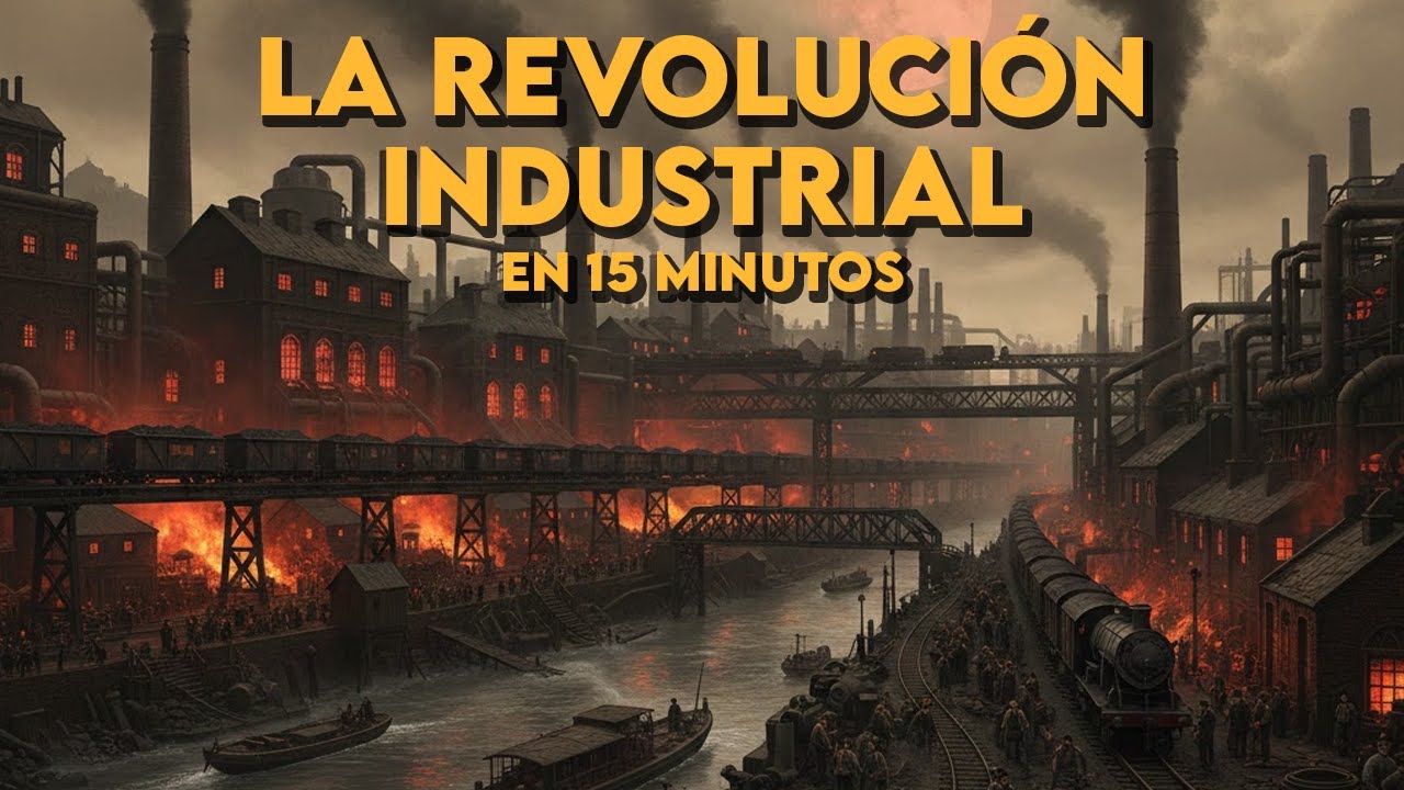 ✅ La REVOLUCI&Oacute;N INDUSTRIAL explicada en 15 minutos | Resumen f&aacute;cil y divertido