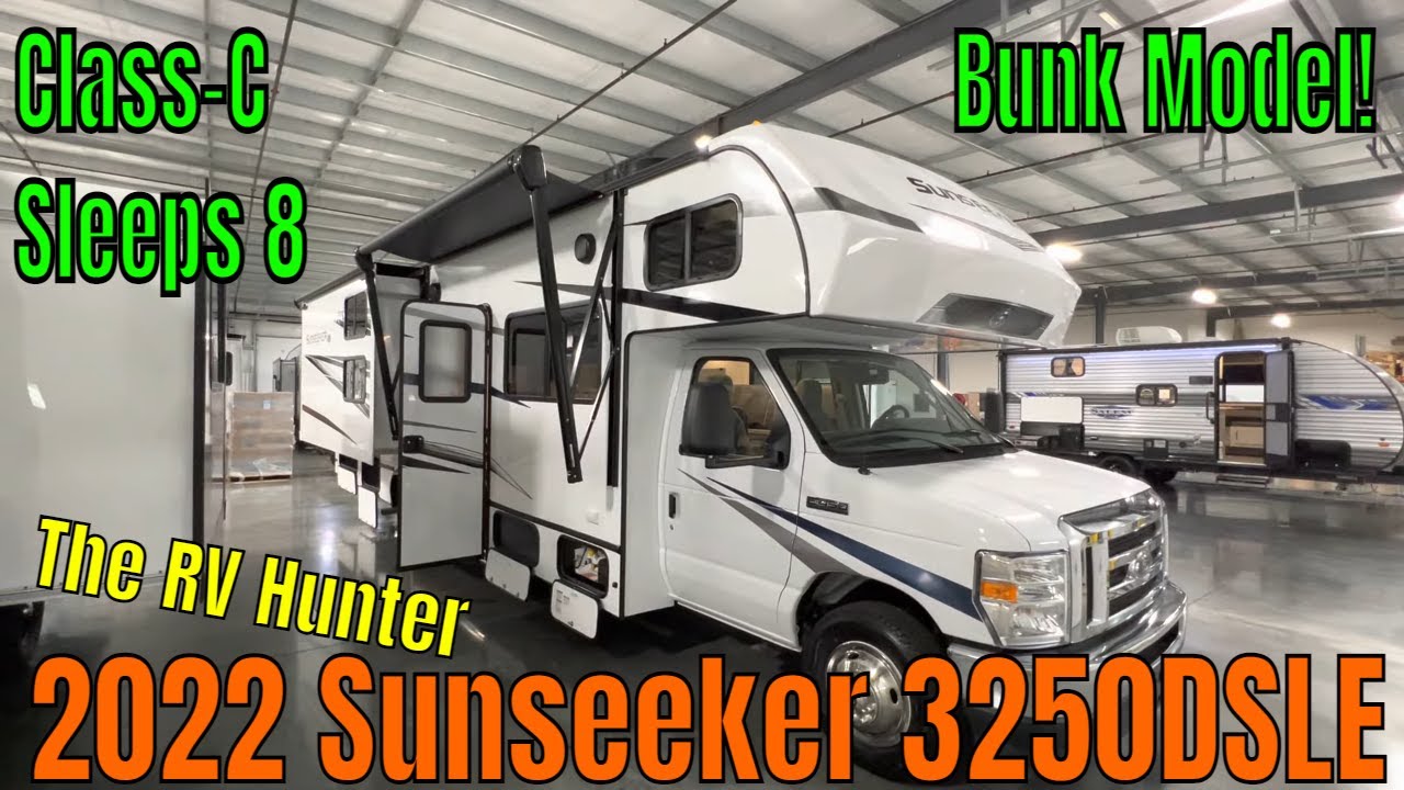 2022 Sunseeker 3250DSLE | Bunk Model Class C that sleeps 8 by Forest River Inc.