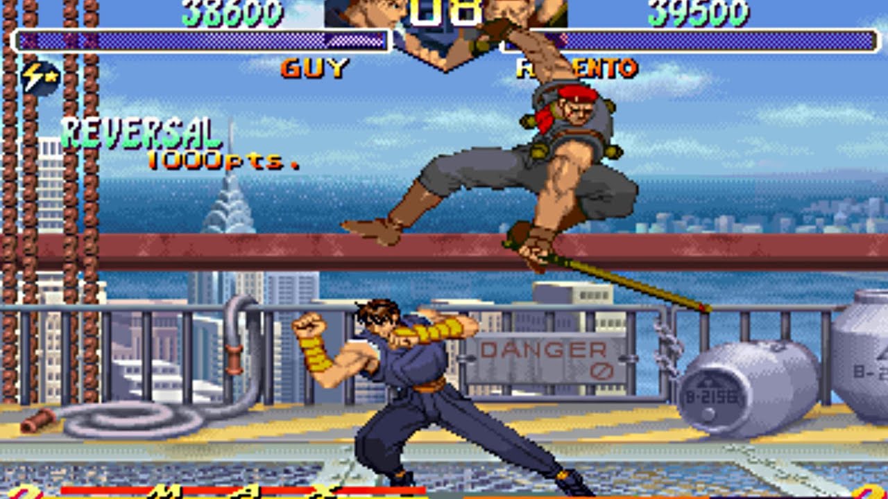 [TAS] STREET FIGHTER ZERO 2 DASH - ストリートファイター ZERO 2 DASH (GUY BUSHINRYU VS ROLENTO F. SCHUGERG)
