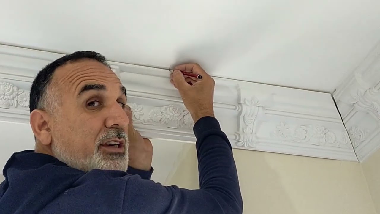 Kartonpiyer köşe gönye kesilmesi - Kartonpiyer uygulaması nasıl yapılır - Poliüretan kartonpiyer